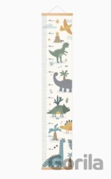 Detský meter na stenu - Dinosaury