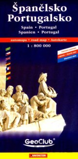 Španělsko, Portugalsko 1:800 000