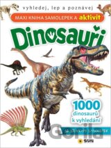 Maxi kniha samolepek a aktivit Dinosauři