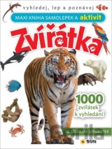 Maxi kniha samolepek a aktivit Zvířátka