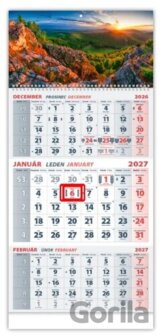Trojmesačný kalendár Hory 2027