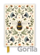 Zápisník Flame Tree. Jade Mosinski: Botanical Bee (Foiled Journal)