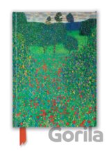 Zápisník Flame Tree. Gustav Klimt: Poppy Field