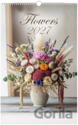 Flowers 2027 - nástěnný kalendář