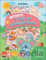 Aktivity s pop-up samolepkami Roztomilá zvířátka
