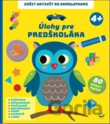 Zošit aktivít so samolepkami Úlohy pre predškoláka 4+