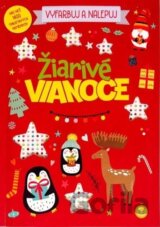 Vyfarbuj a nalepuj Žiarivé Vianoce