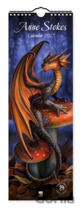 Anne Stokes Slim Calendar 2027 (Art Calendar)