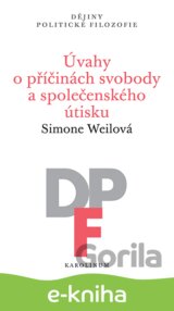 Úvahy o příčinách svobody a společenského útisku