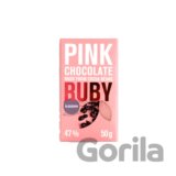 RUBY čučoriedka - mliečna čokoláda z kakaových bôbov 50 g