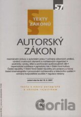 Autorský zákon - texty zákonů