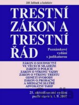 Trestní zákon, trestní řád