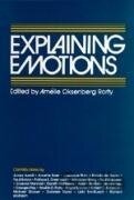 Explaining Emotions