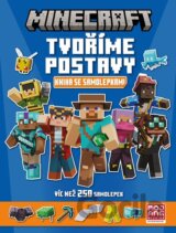 Minecraft - Tvoříme postavy - Knížka se samolepkami