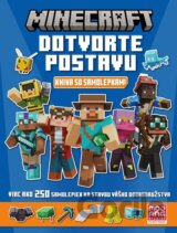 Minecraft - Dotvorte postavu - Kniha so samolepkami