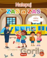 Nalepuj ZAS a ZAS - Vlaky / Vláčiky snímatelné samolepky