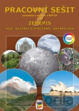 Zeměpis 7, 2. díl - Asie, Austrálie a Oceánie, Antarktida (barevný pracovní sešit) RVP