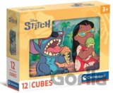 Obrázkové kostky: Stitch 12 kostek