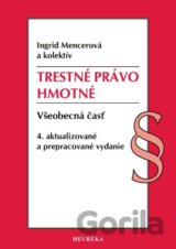 Trestné právo hmotné - Všeobecná časť