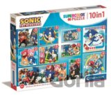 Puzzle Ježek Sonic 10v1