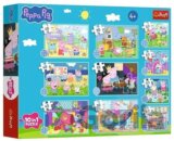 Puzzle Prasátko Peppa Peppin zábavný svět