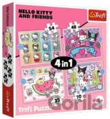 Puzzle Hello Kitty a přátelé Sladké dobrodružství