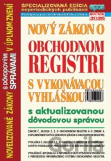 Nový zákon o obchodnom registri