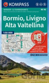 96 Bormio, Livigno, Alta Valtellina 1:50 000