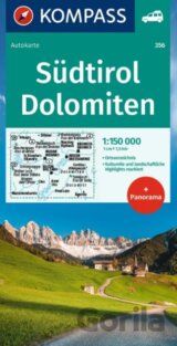 Südtirol, Dolomiten 1: 150 000+ Panorama