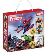 Pexeso v krabičce s omalovánkou Marvel
