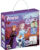 Pexesá v škatulke s maľovankami Ľadové kráľovstvo