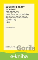 Souhrnné texty z chemie pro přípravu k přijímacím zkouškám I.