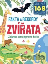 Fakta a rekordy Zvířata - Zábavná samolepková kniha