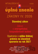 Stavebný zákon – územné plánovanie - ÚZ po novelách (Aktualizácia IV/3)