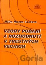 Vzory podaní a rozhodnutí v trestných veciach