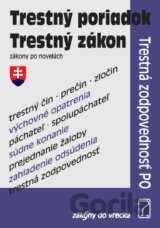 Trestný poriadok, Trestný zákon - zákony po novelách