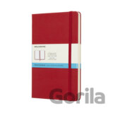 Moleskine - červený zápisník