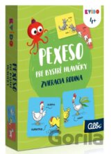 Kvído Pexeso pre bystré hlavičky Zvieracia rodina