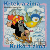 Krtek a zima/Krtko a zima (vymaľovanka)