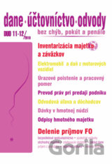 Dane, účtovníctvo, odvody 11-12/2018