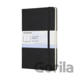 Moleskine - akvarelový skicár (čierny)