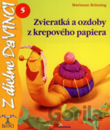 Zvieratká a ozdoby z krepového papiera