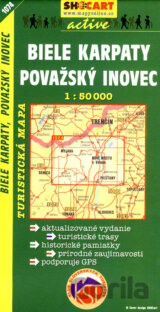 Biele Karpaty, Považský Inovec 1:50 000
