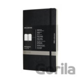 Moleskine – diár/zápisník Professional (čierny)