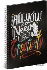 Spirálový blok Mickey – Creativity