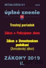 Aktualizácia 2019 II/1  - Úplné znenie po novele