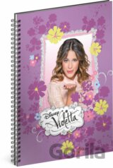 Spirálový blok Violetta – Flowers