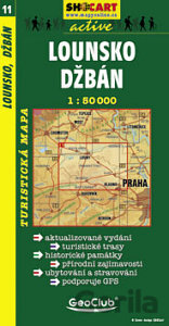 Lounsko, Džbán 1:50 000