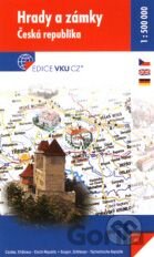 Hrady a zámky - Česká republika 1:500 000