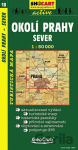 Okolí Prahy, sever 1:50 000